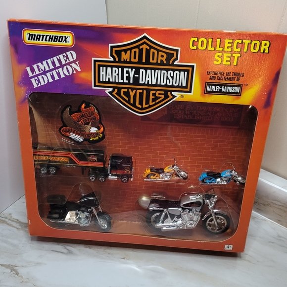 Harley-Davidson Other - 1991 Matchbox HARLEY DAVIDSON MOTORCYCLE COLLECTORS SET Limited Edition